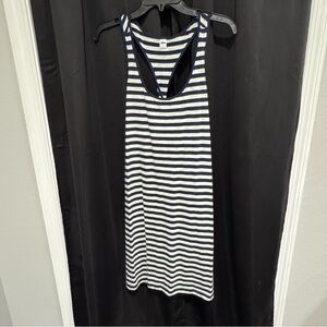 NWT Old Navy Striped Twist‎ Racerback Tank Dress – Size M